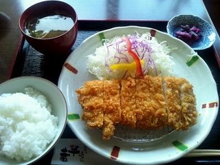 ロースカツ膳