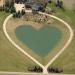 Heart shaped pond