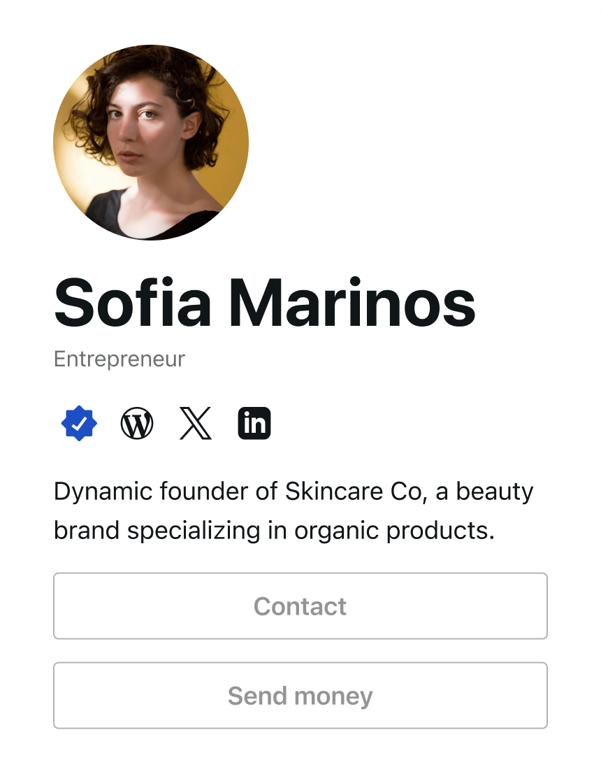 Sofia Marinos profile