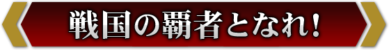 すべての国と合戦して天下統一をめざせ！