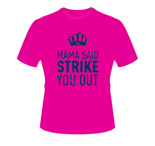 Special Mother's Day edition of the King's Court shirt.