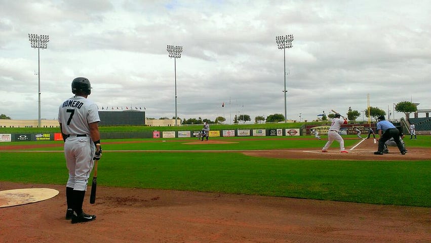 Stefen Romero will play in tomorrow's Fall Stars Game in Surprise, Arizona.