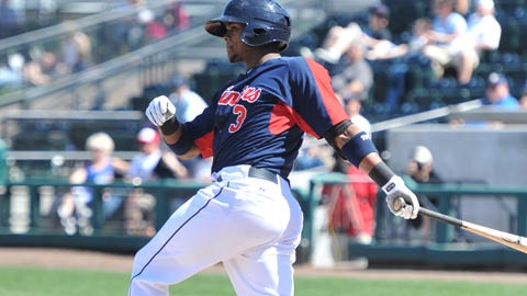 Carlos Triunfel hit for the cycle last night while going 5-for-5. (Richard Trask/Tacoma Rainiers)