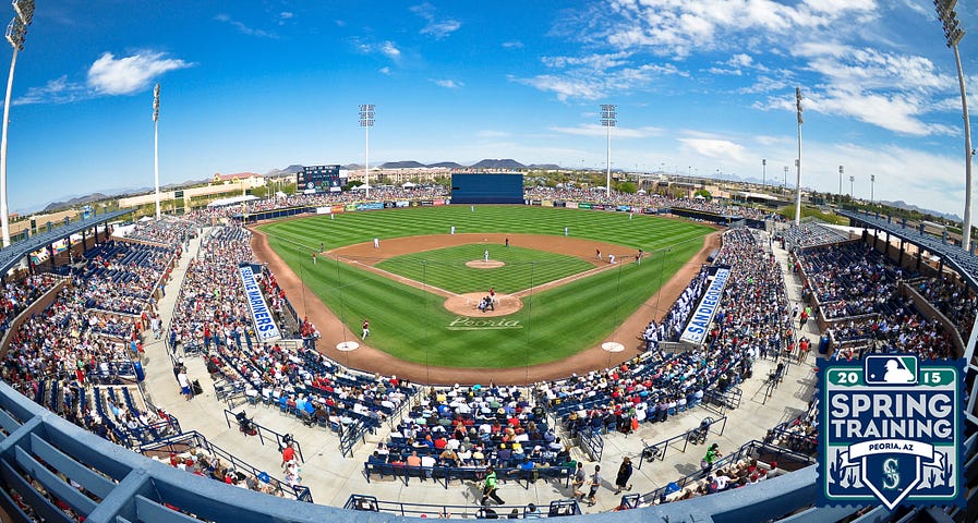 The Mariners open Spring Training play March 4 vs. the Padres.