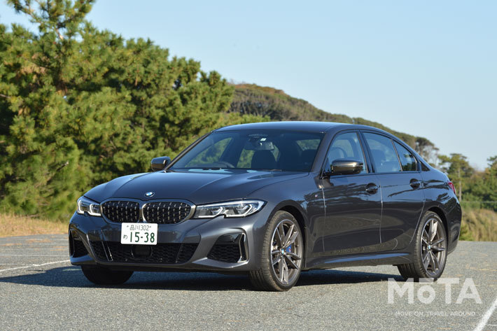 BMW 新型3シリーズ “M340i xDrive”(直6 3リッターガソリンターボエンジン搭載)