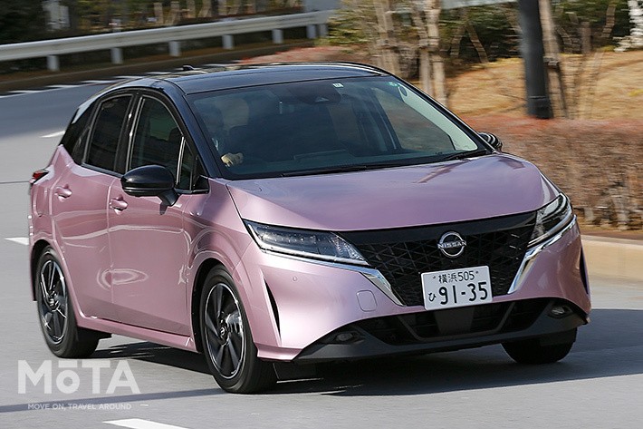 低燃費性能が売りの日産 ノート e-POWER