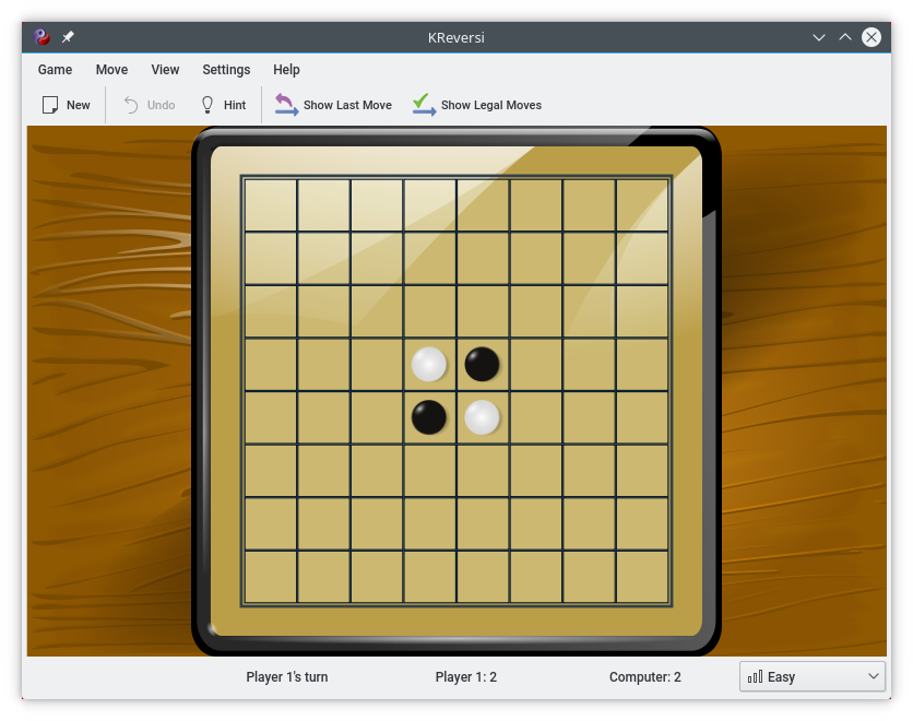 Screenshot of KReversi
