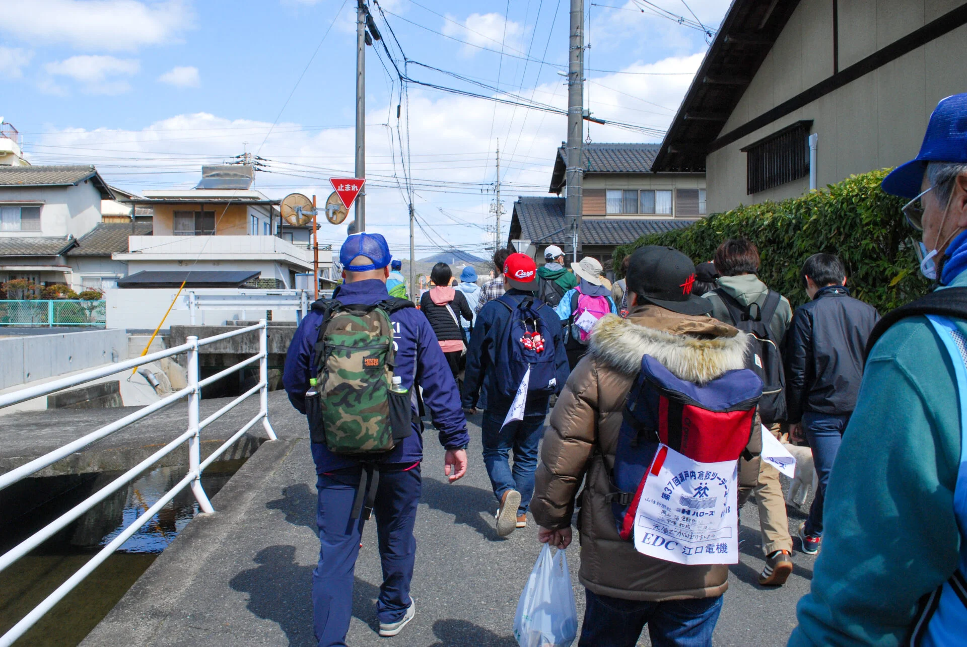 酒津公園からの帰り道