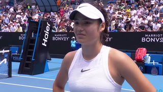 Emma Raducanu reaches third round of Australian Open for first time