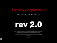 The Lazarus Corporation, 2001