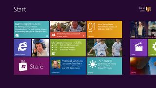 Windows 8 Start Screen