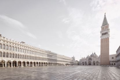 DCA_Procuratie, Piazza San Marco, view of Venice as the venice architecture biennale 2025 approaches