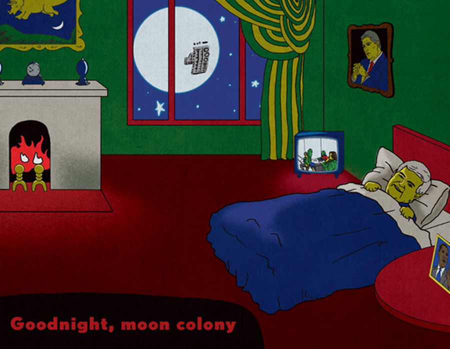 This Comedy Central spoof of the classic children&#039;s book &#039;Goodnight Moon&#039; marks Newt Gingrich&#039;s resignation from the presidential race.