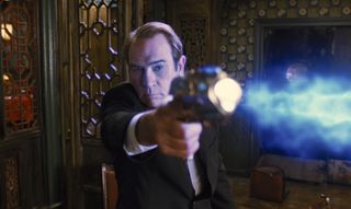 Tommy Lee Jones With Gun