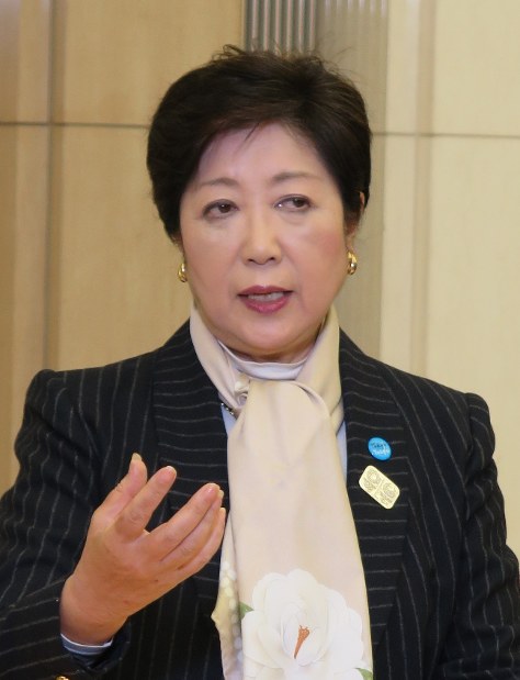 小池百合子知事＝２０１８年１月、柳澤一男撮影