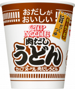 「おだしがおいしいカップヌードル 肉だしうどん」