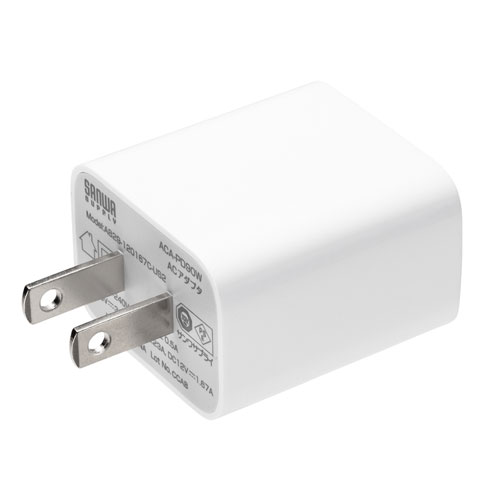 USB PDΉAC[d PD20W iphone iPad }[d ^ RpNg  PSE擾 ACA-PD90W