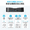 erpCXCz Bluetooth 5.0  gX~b^[ 2䓯ڑ M@ y R[fbN I[vC[ 3.5mm fW^ RCAԔ USB 3WAY 400-BTTWS4BK