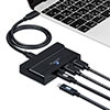 USB Type-Cnu USB3.1 Gen2 USB Type-C USB A 4|[g USB PDΉ Ztp[ ACA_v^t ubN 400-HUB075BK