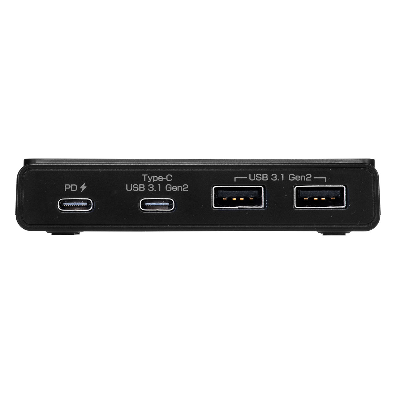 USB Type-Cnu USB3.1 Gen2 USB Type-C USB A 4|[g USB PDΉ Ztp[ ACA_v^t ubN 400-HUB075BK