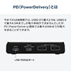 USB Type-Cnu USB3.1 Gen2 USB Type-C USB A 4|[g USB PDΉ Ztp[ ACA_v^t ubN 400-HUB075BK