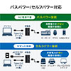 USB Type-Cnu USB3.1 Gen2 USB Type-C USB A 4|[g USB PDΉ Ztp[ ACA_v^t ubN 400-HUB075BK