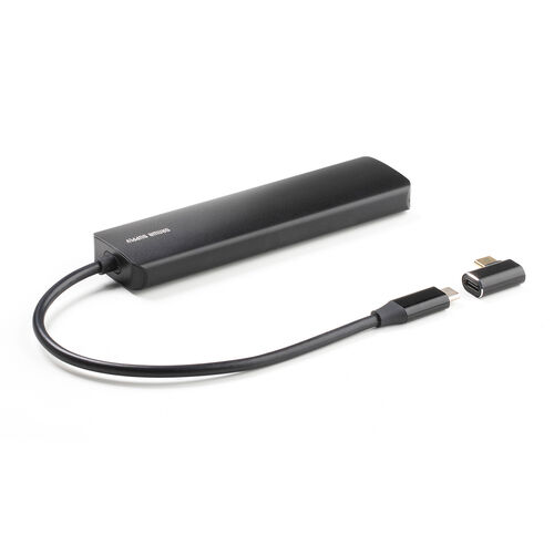 hbLOXe[V USB-C HDMI 4K L^A_v^ USB PD100W J[h[_[ Lg₷ P[u20cm oChbLOXe[V 400-HUBCP20BK