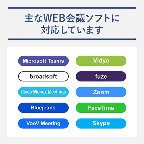 JWEBcXs[J[tH J Sw Xs[J[̌^ tHD USB zoom Skype Teams 400-MC013