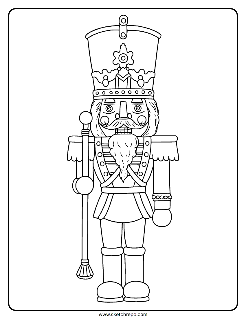 Nutcracker Coloring Page