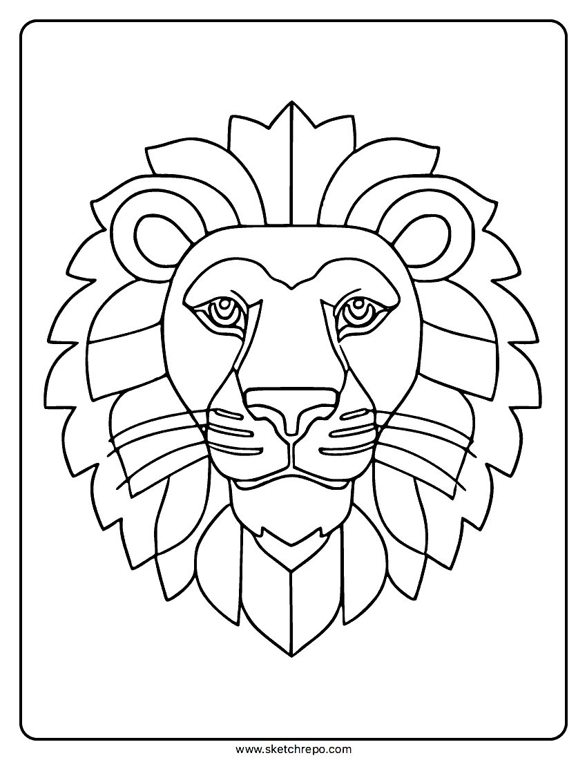 Lion Coloring Pages