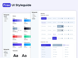 UI Styleguide for Sketch