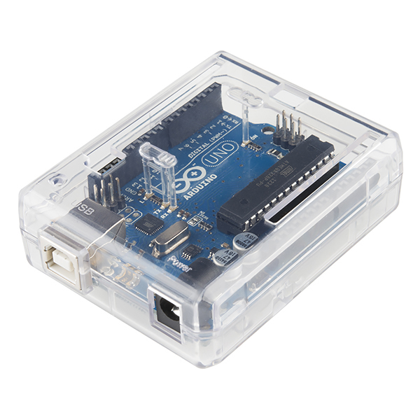 Arduino Uno Enclosure - Clear Plastic