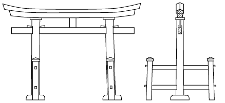 両部鳥居