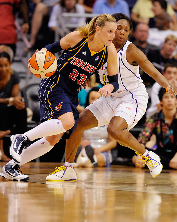 Katie Douglas and Cappie Pondexter are two of the best athletes in the world. Watching them and their peers compete this season has been a privilege. Photo by Max Simbron, August 8, 2009. Phoenix, AZ