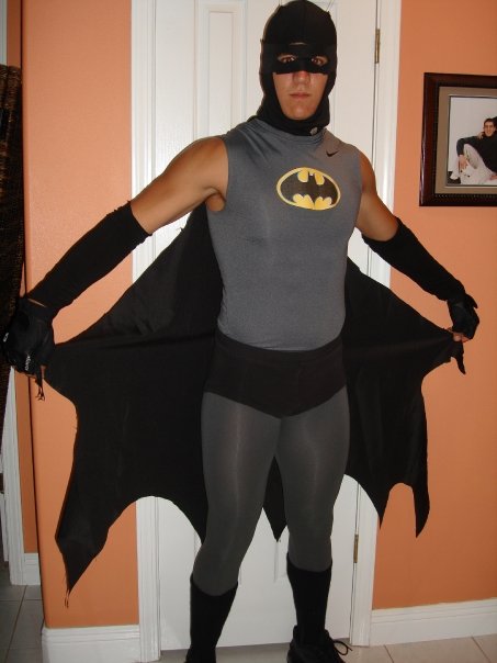 You're not the <em>real</em> Batman. The real Batman has sleeves.