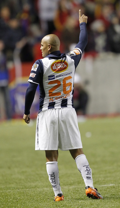 Humberto Suazo and CF Monterrey may have celebrated the last CCL title, but MLS clubs are rapidly closing the gap by playing with confidence in themselves. (Photo by George Frey/Getty Images)