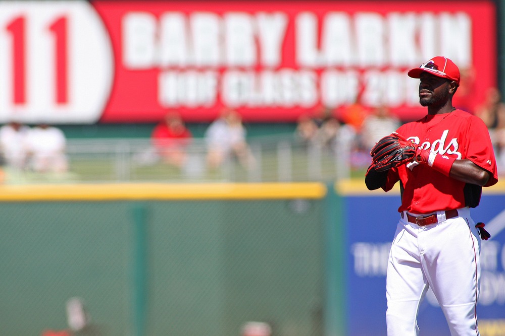 Memories of Larkin's career may now be blurry, but thankfully the present day Reds are also blessed with middle-infield goodness.