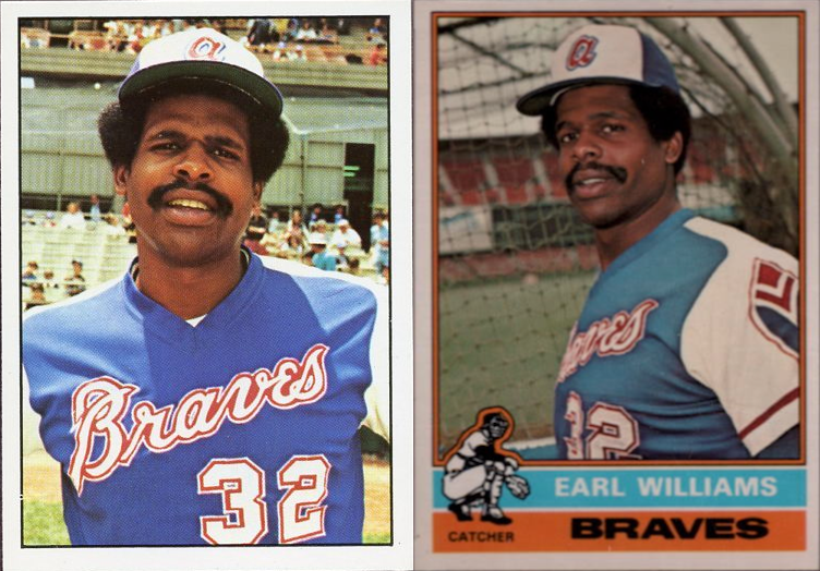 1976 Earl Williams Cards