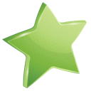 green, star