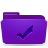 folder, todos, violet