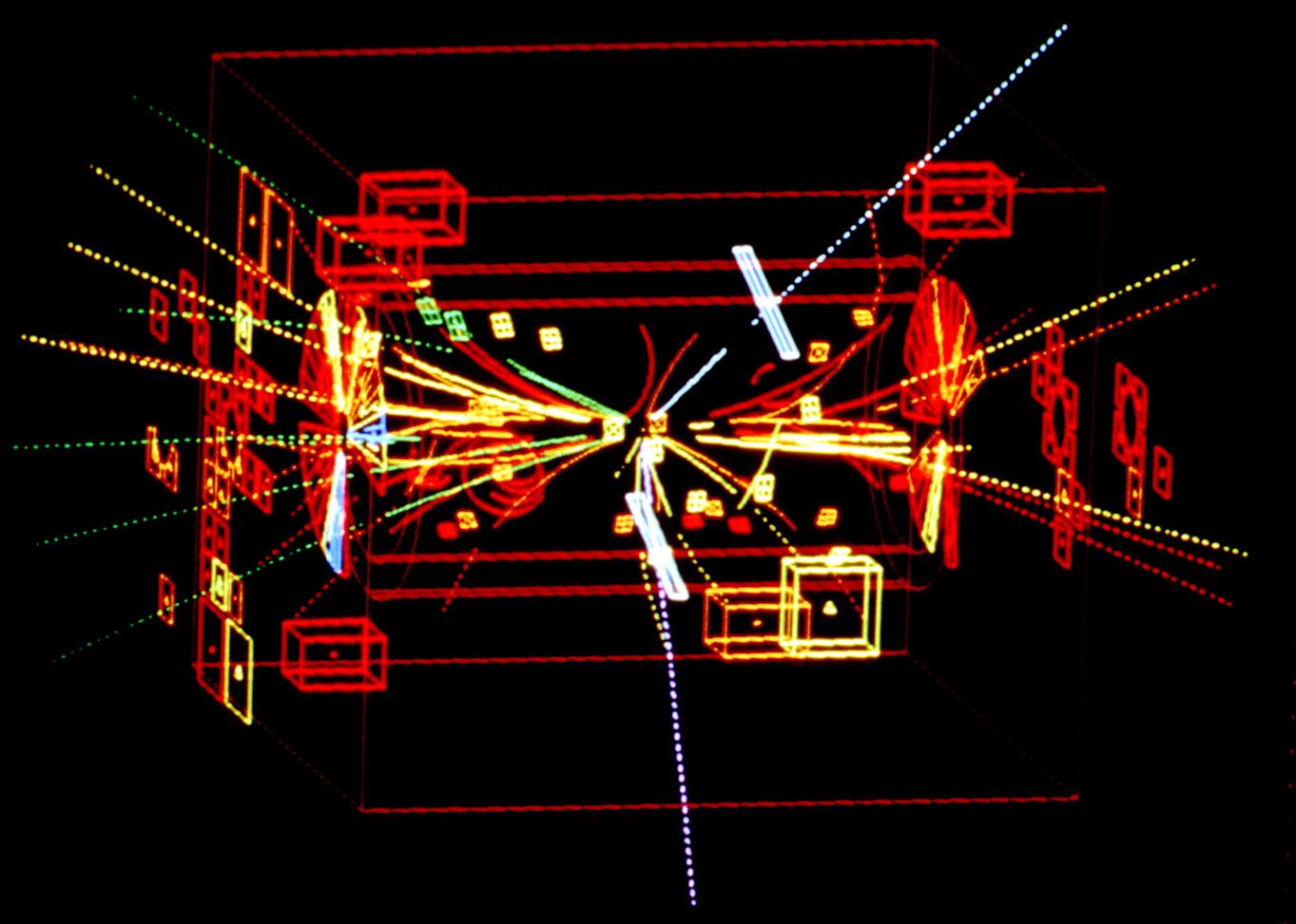 UA1: first Z event recorded