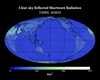 TOA Clear-sky Reflected Shortwave Radiation Annual