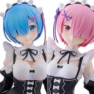 『リゼロ』レム＆ラムがPOP UP PARADE《L size》でフィギュア化。対象的な2人の個性が際立つ表情、スタイル、ポーズを緻密に再現。並べて飾ると満足度倍増！