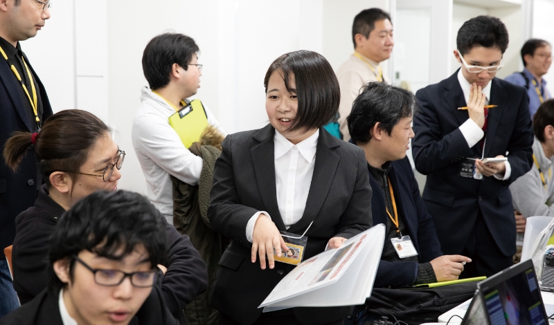 学生が憧れの企業や社会と関わる場を大切にしています