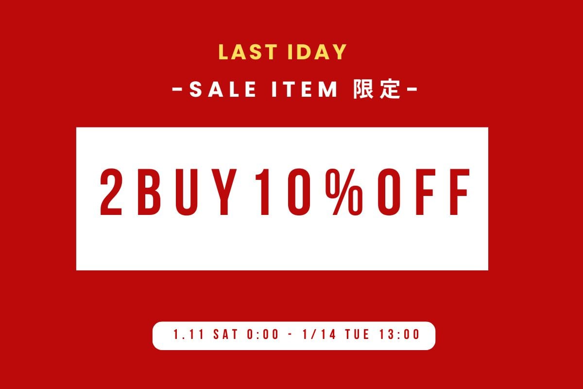 Jena　espace merveilleux ≪1月14日13:00まで/SALE ITEM対象≫2BUY10%OFFキャンペーン開催！