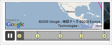 Video Sync Mapのデモのキャプチャ