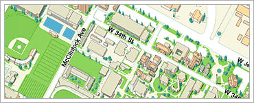 Custom Campus Mapのデモのキャプチャ