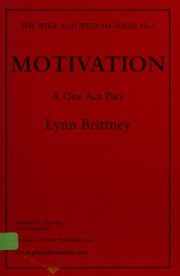 Cover of: Motivation: a one act play