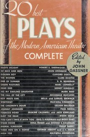 Cover of: Twenty Best Plays of the Modern American Theatre