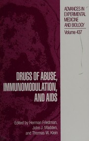 Cover of: Drugs of abuse, immunomodulation, and AIDS